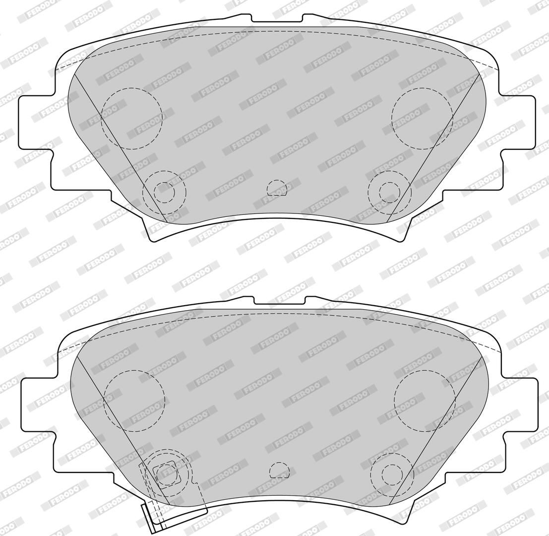 Bremsbelagsatz, Scheibenbremse