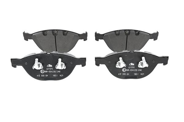 Bremsbelagsatz, Scheibenbremse