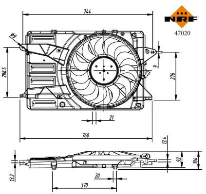 Lüfter, Motorkühlung