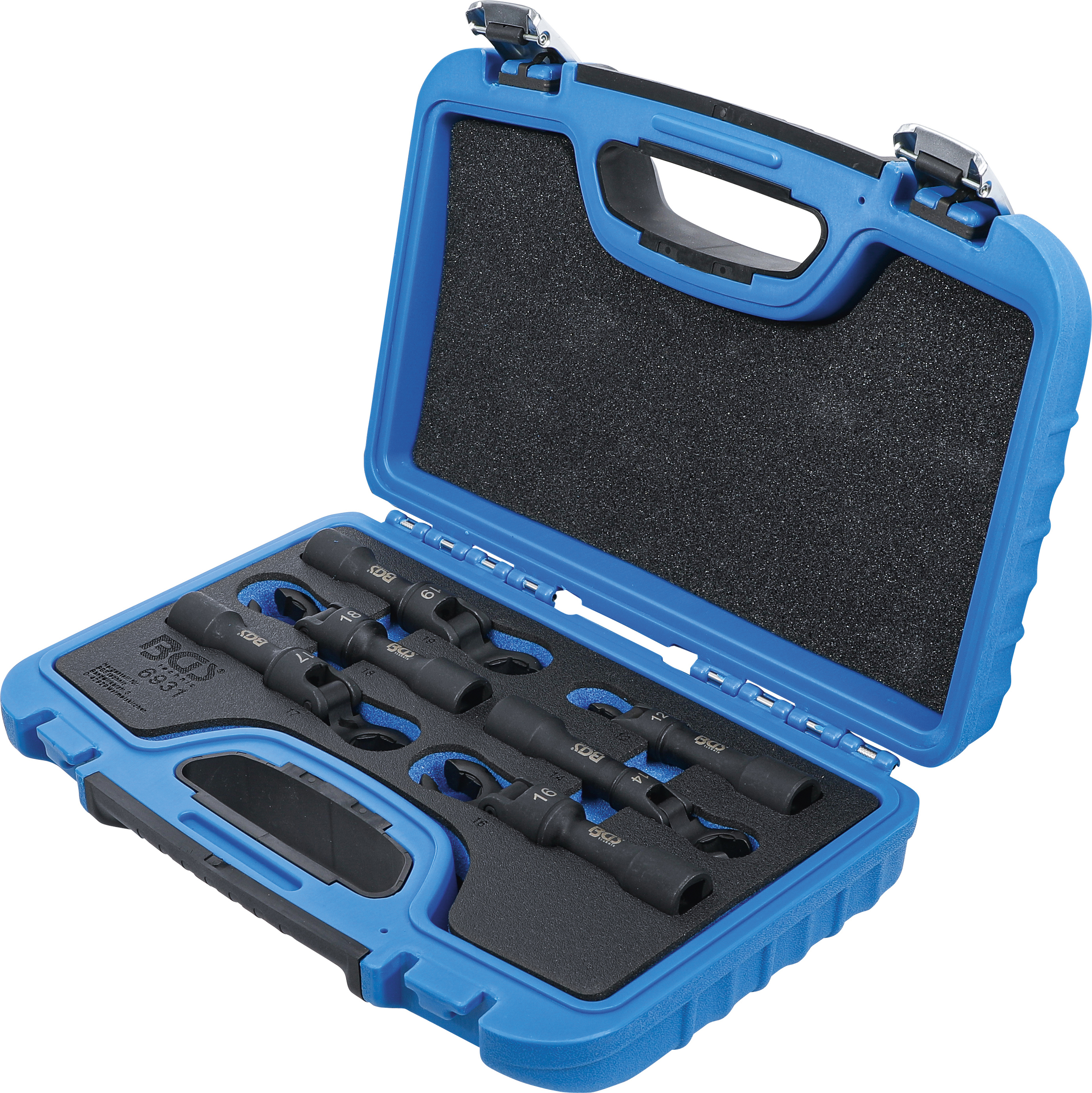 BGS Hahnenfußschlüssel-Satz | Antrieb Innenvierkant 12,5 mm (1/2") | flexibel | 6-tlg.