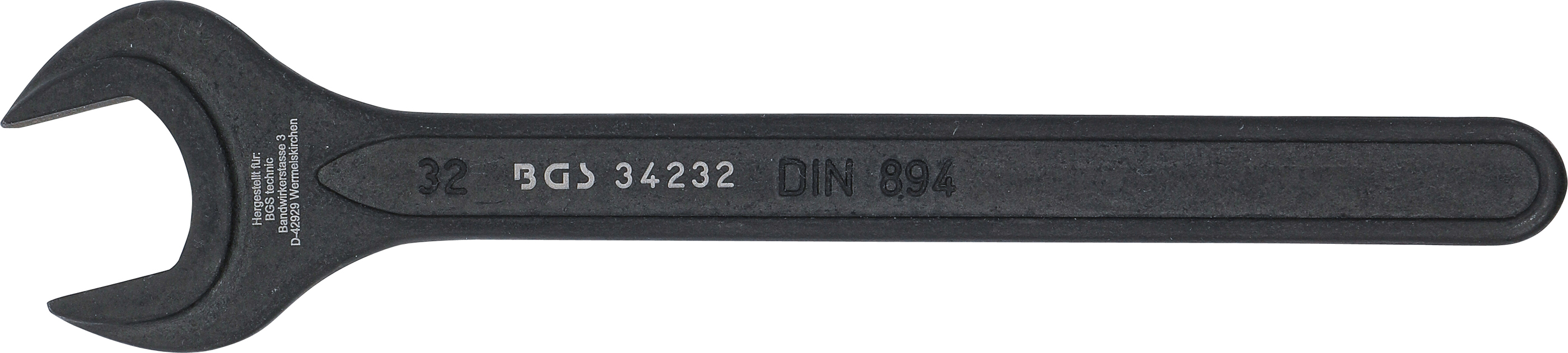 BGS Einmaulschlüssel | DIN 894 | SW 32 mm