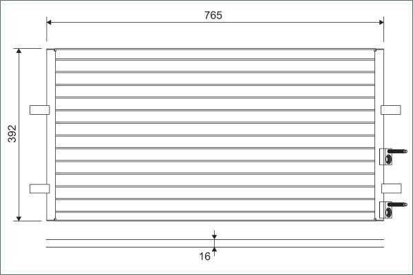Kondensator, Klimaanlage