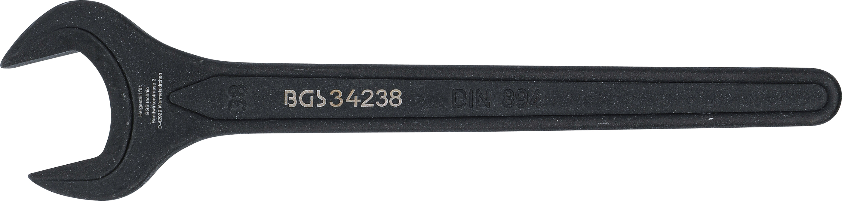 BGS Einmaulschlüssel | DIN 894 | SW 38 mm