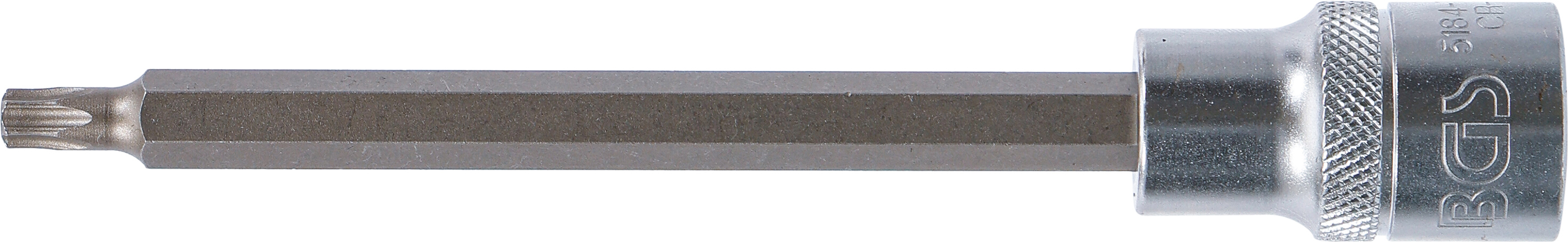BGS Bit-Einsatz | Antrieb Innenvierkant 12,5 mm (1/2") | T-Profil (für Torx) T30