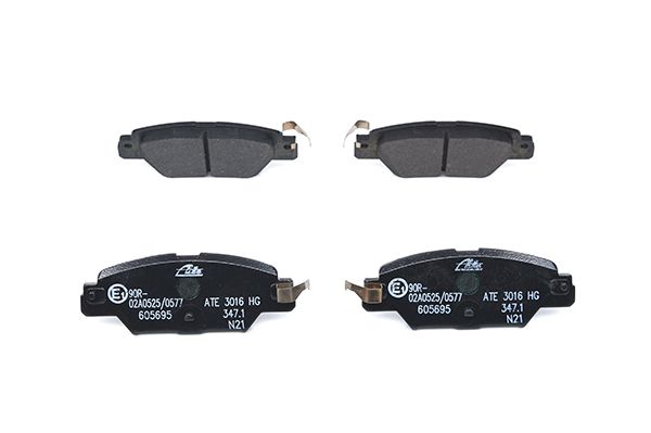 Bremsbelagsatz, Scheibenbremse