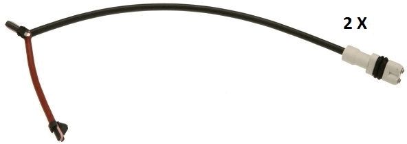 Warnkontakt, Bremsbelagverschleiß