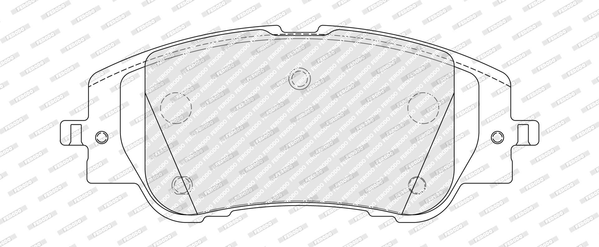 Bremsbelagsatz, Scheibenbremse
