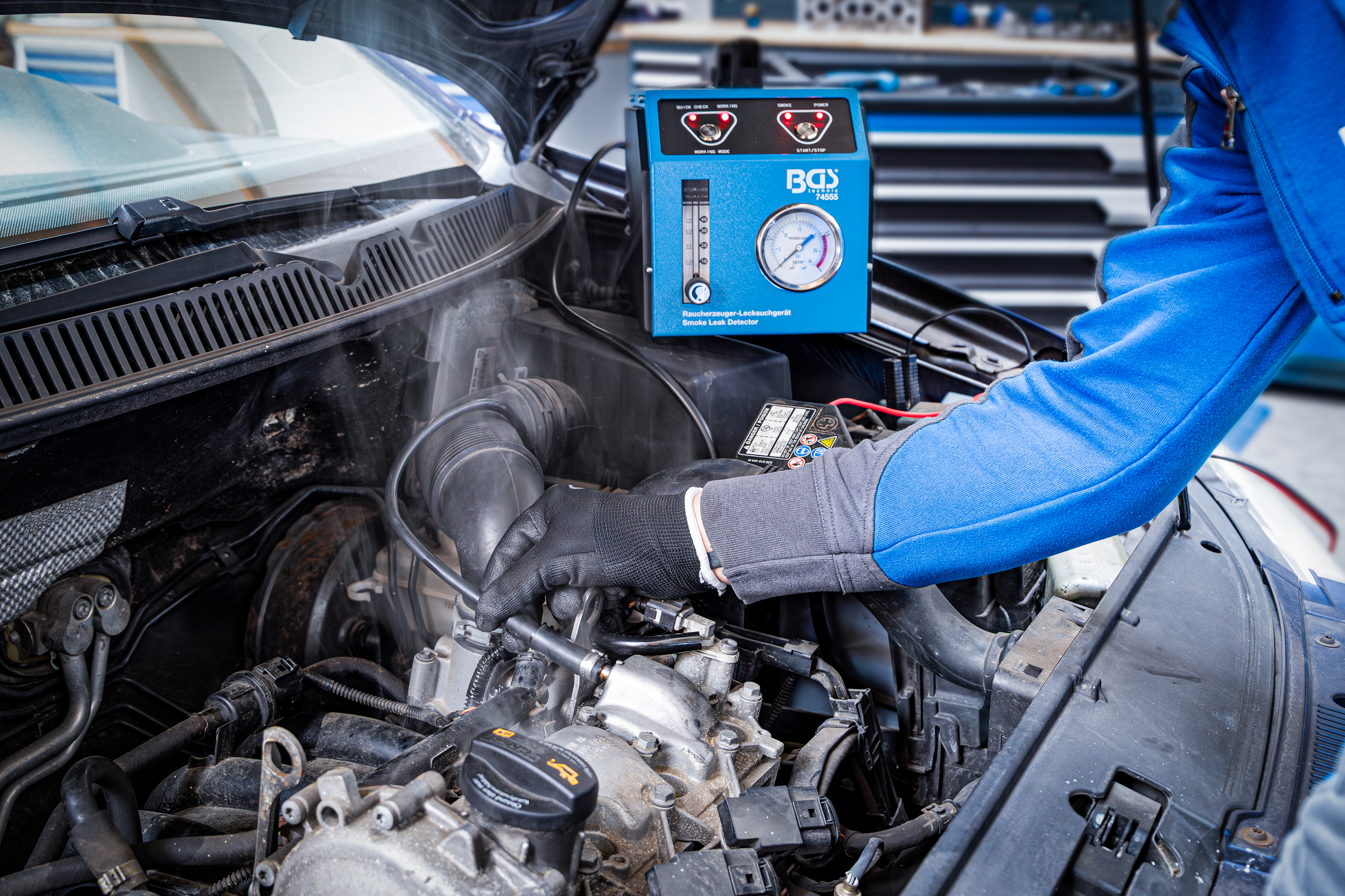 BGS Raucherzeuger-Lecksuchgerät