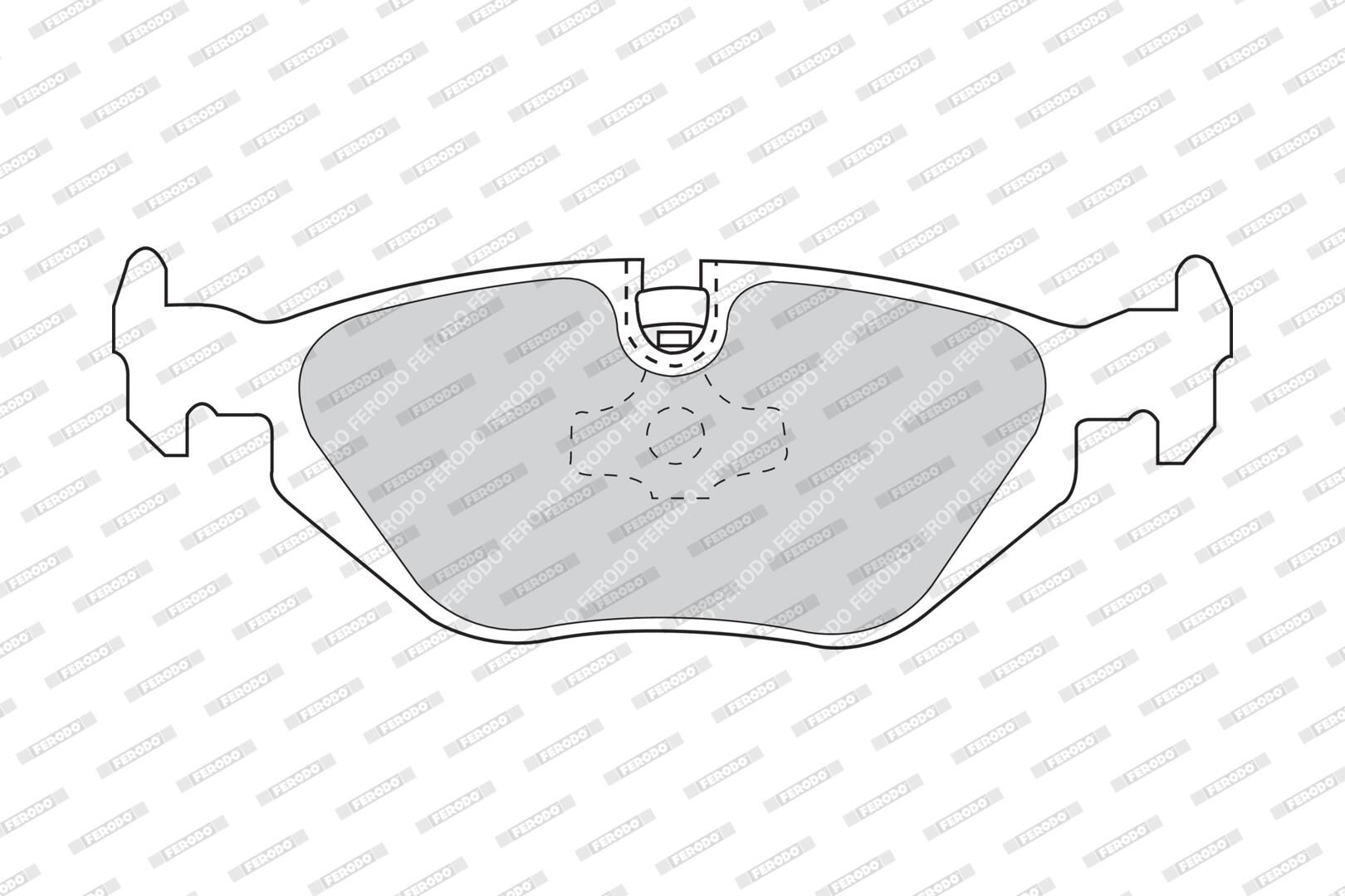 Bremsbelagsatz, Scheibenbremse