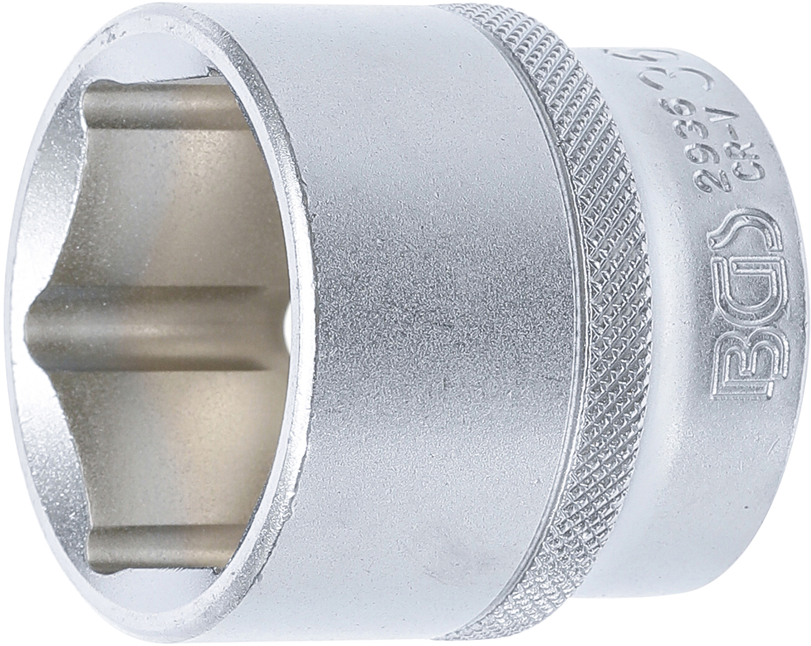 BGS Steckschlüssel-Einsatz Sechskant | Antrieb Innenvierkant 12,5 mm (1/2") | SW 36 mm