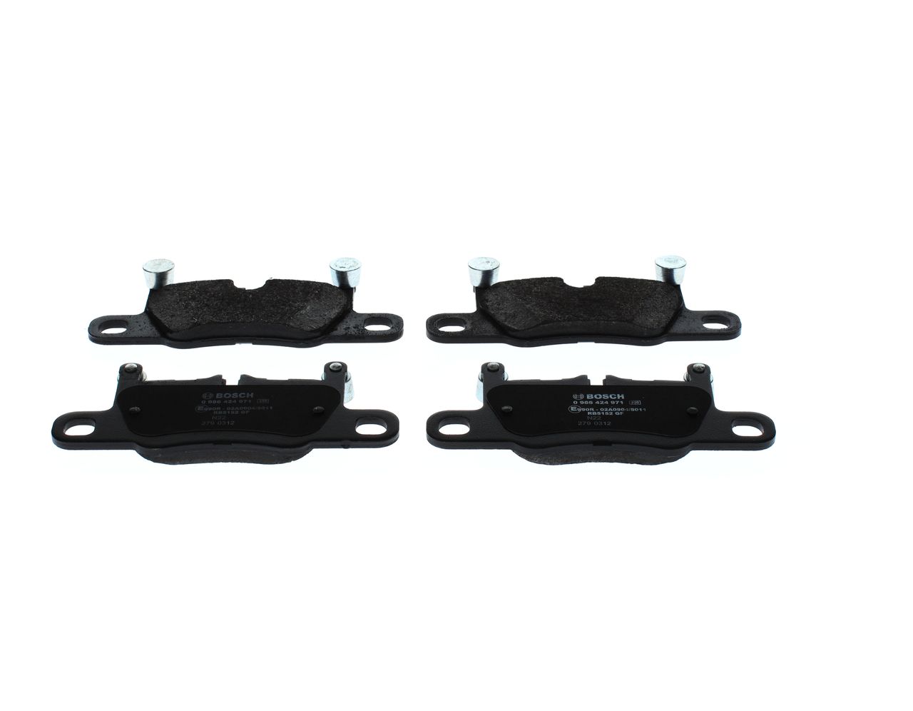 Bremsbelagsatz, Scheibenbremse