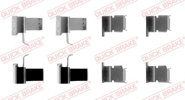 Zubehörsatz, Scheibenbremsbelag