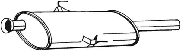 Mittelschalldämpfer