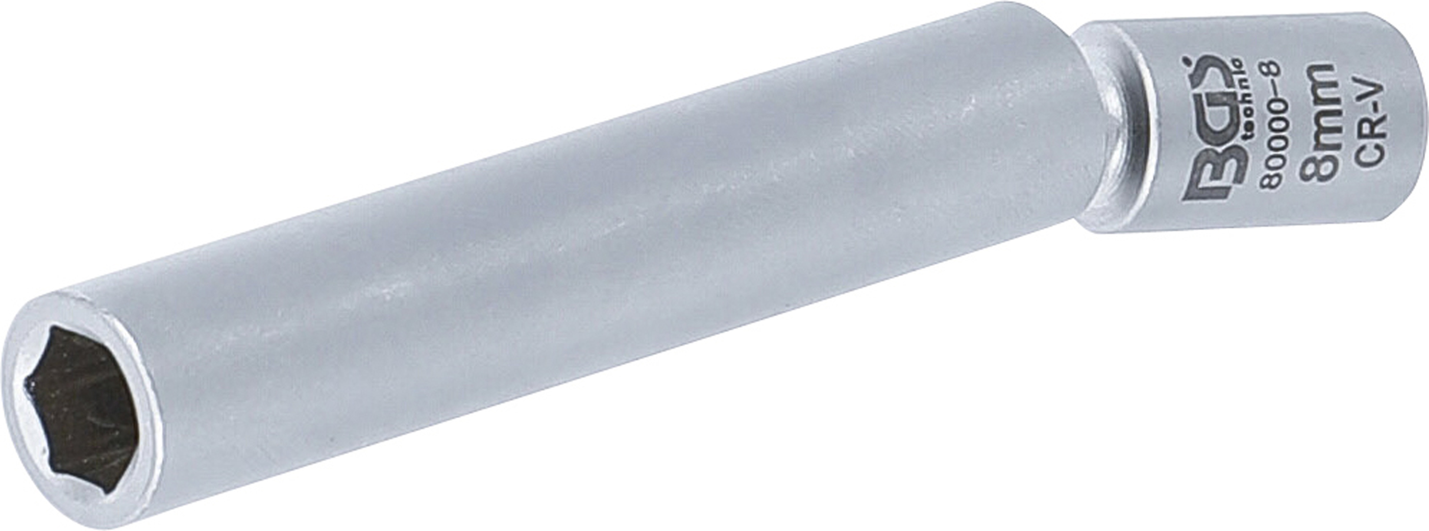 BGS Glüh- und Zündkerzen-Gelenk-Einsatz | Antrieb Innenvierkant 6,3 mm (1/4") | SW 8 mm