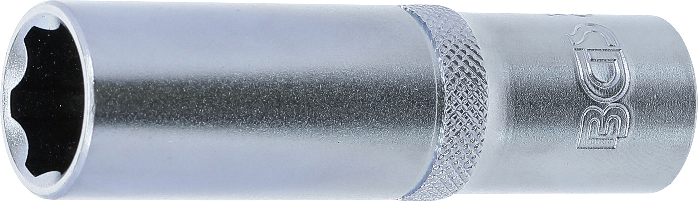 BGS Steckschlüssel-Einsatz Super Lock, tief | Antrieb Innenvierkant 12,5 mm (1/2") | SW 15 mm