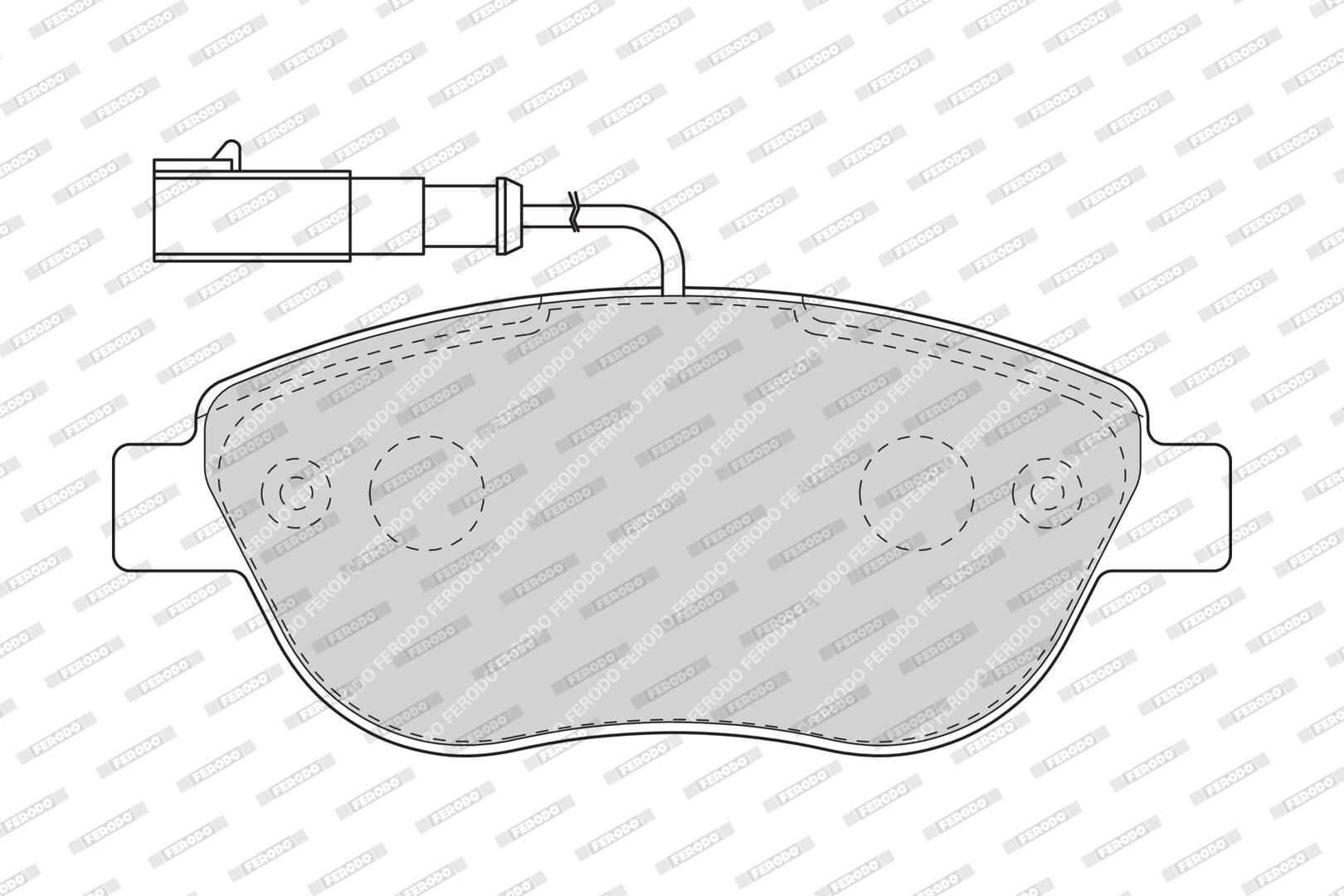 Bremsbelagsatz, Scheibenbremse