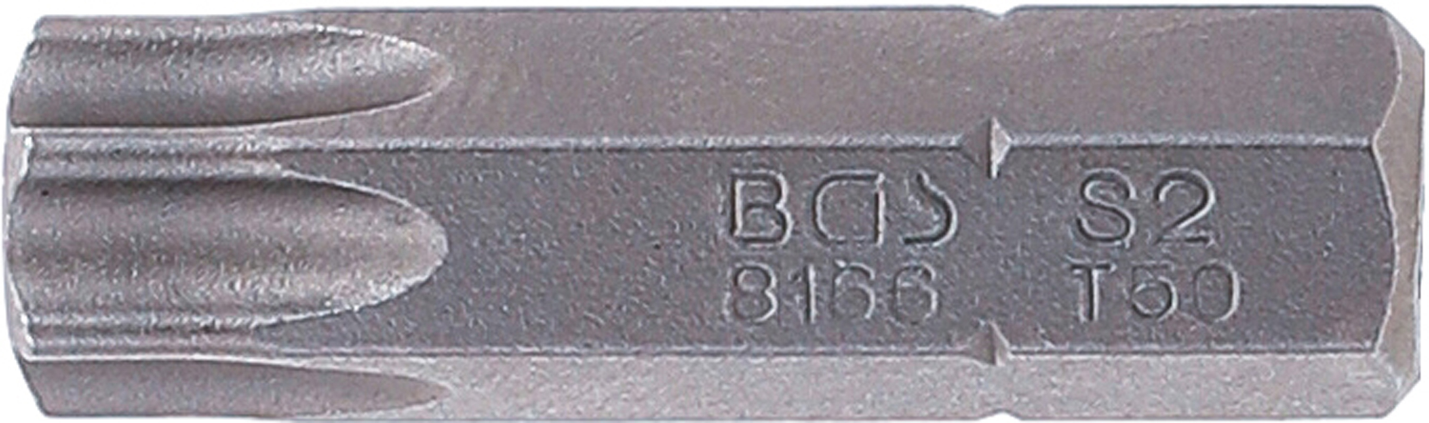 BGS Bit | Länge 30 mm | Antrieb Außensechskant 8 mm (5/16") | T-Profil (für Torx) T50