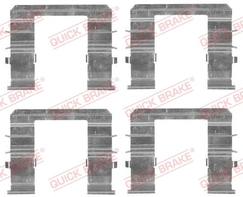 Zubehörsatz, Scheibenbremsbelag