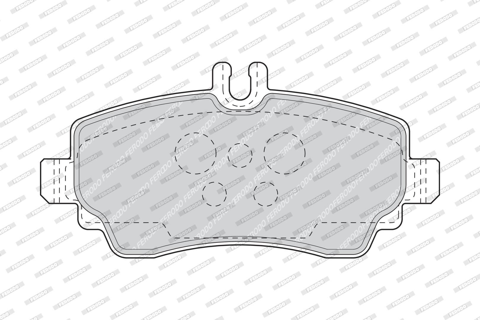 Bremsbelagsatz, Scheibenbremse