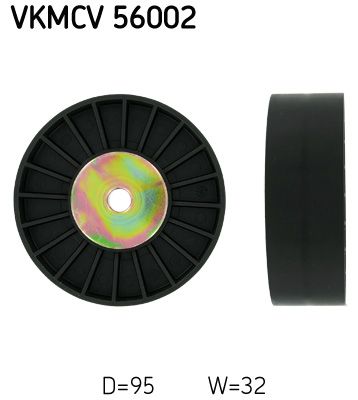 Umlenk-/Führungsrolle, Keilrippenriemen