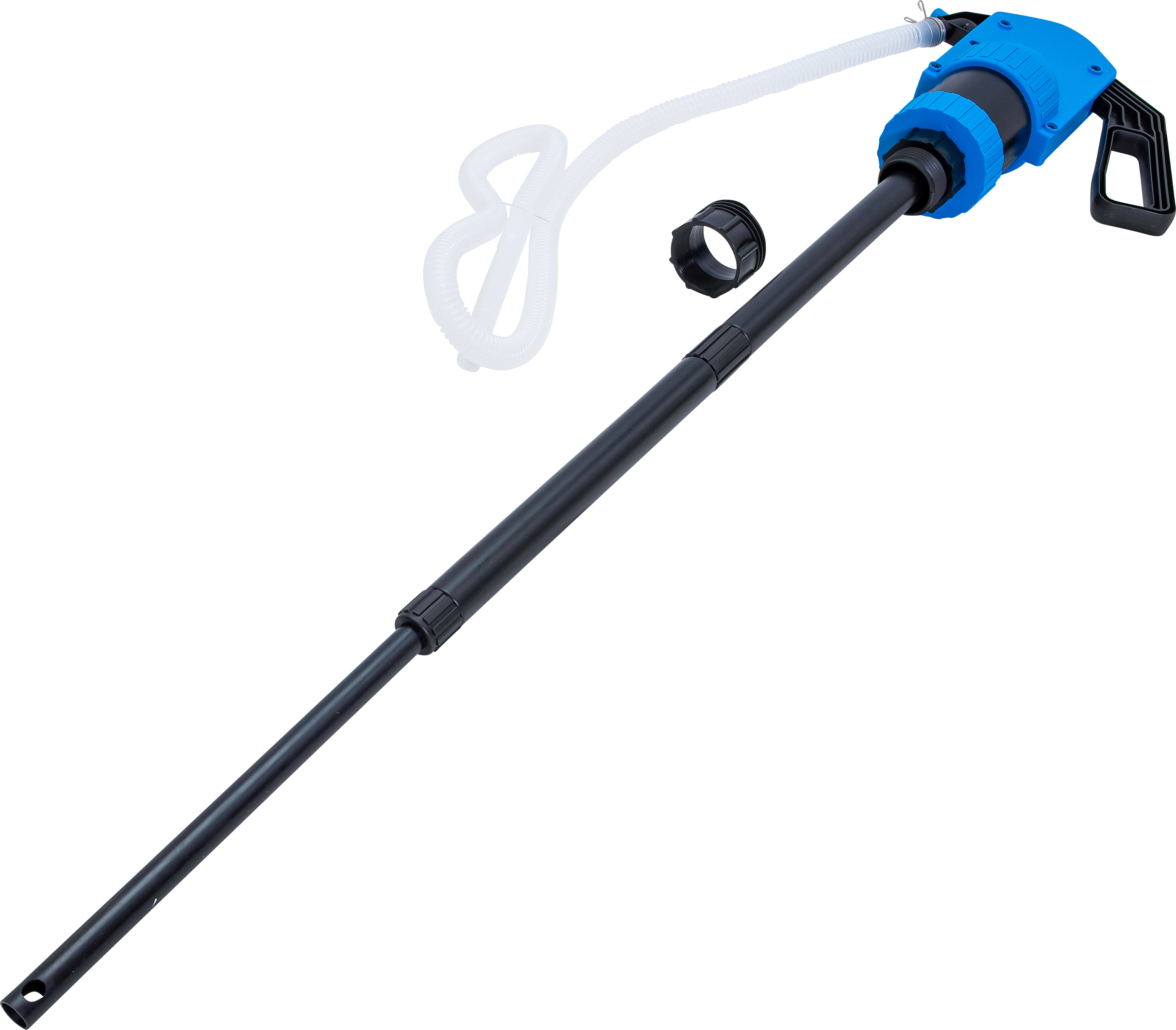 BGS Hebel-Fasspumpe | für Harnstoff (AUS32) | inkl. 2 Adaptern für Kunststoff-Fässer