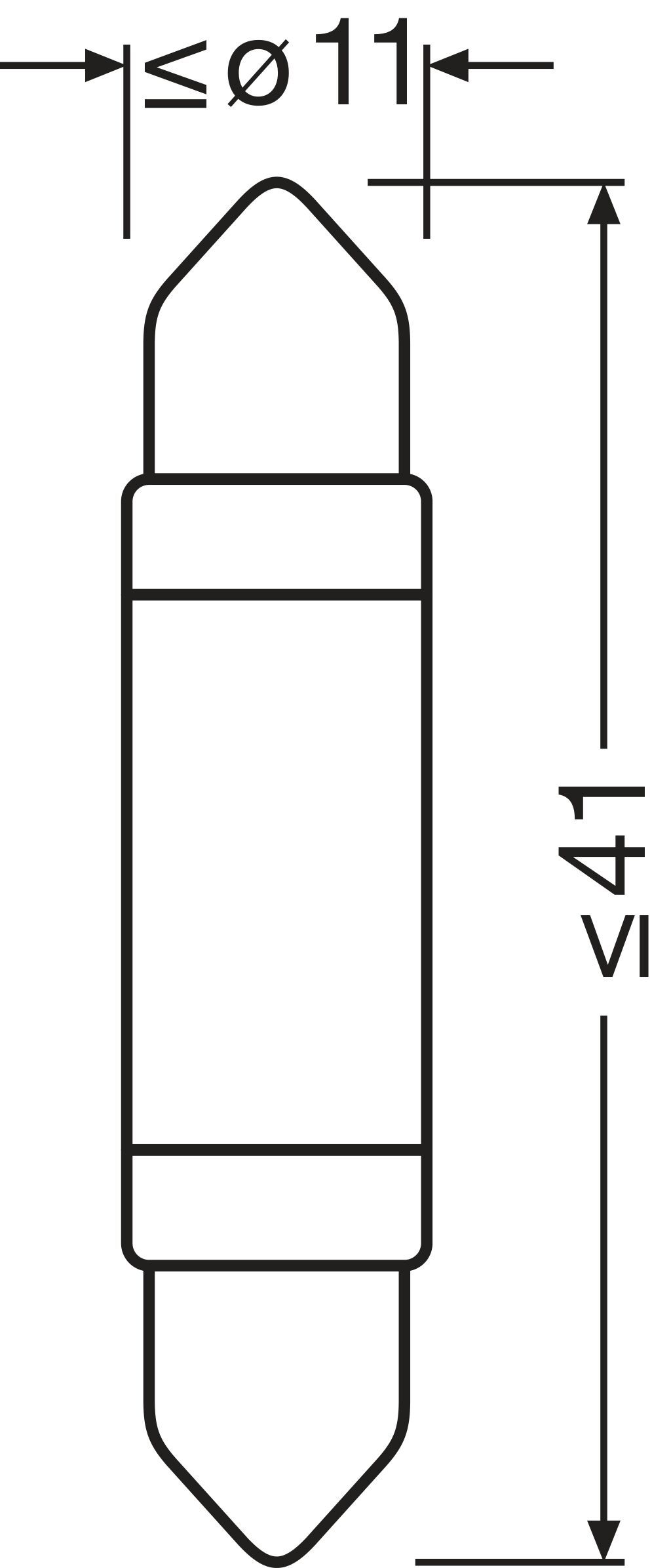 Glühlampe, Innenraumleuchte