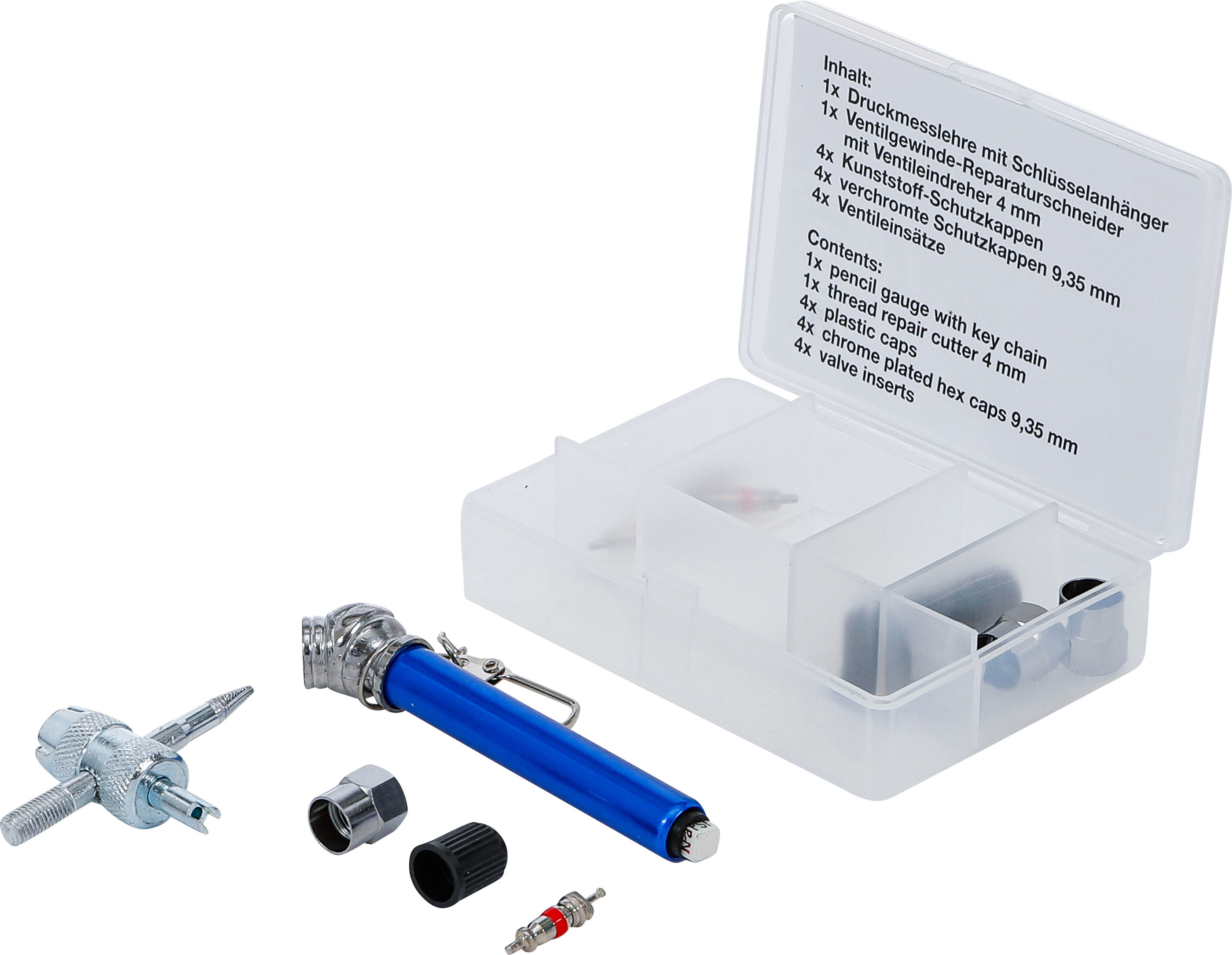 BGS Reparatursatz für Reifenventile | 14-tlg.