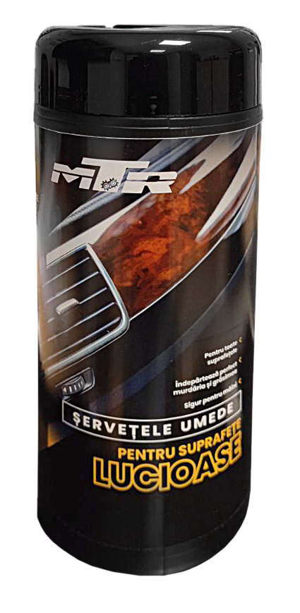 MTR Reinigungs- und Pflegetücher Cockpit Feuchttücher Glänzend 36 Stk