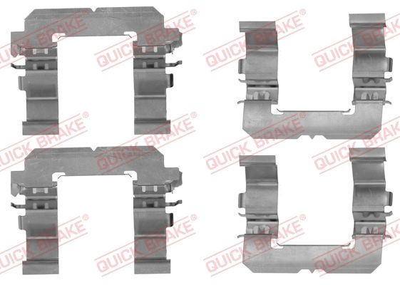 Zubehörsatz, Scheibenbremsbelag