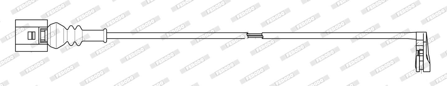 Warnkontakt, Bremsbelagverschleiß