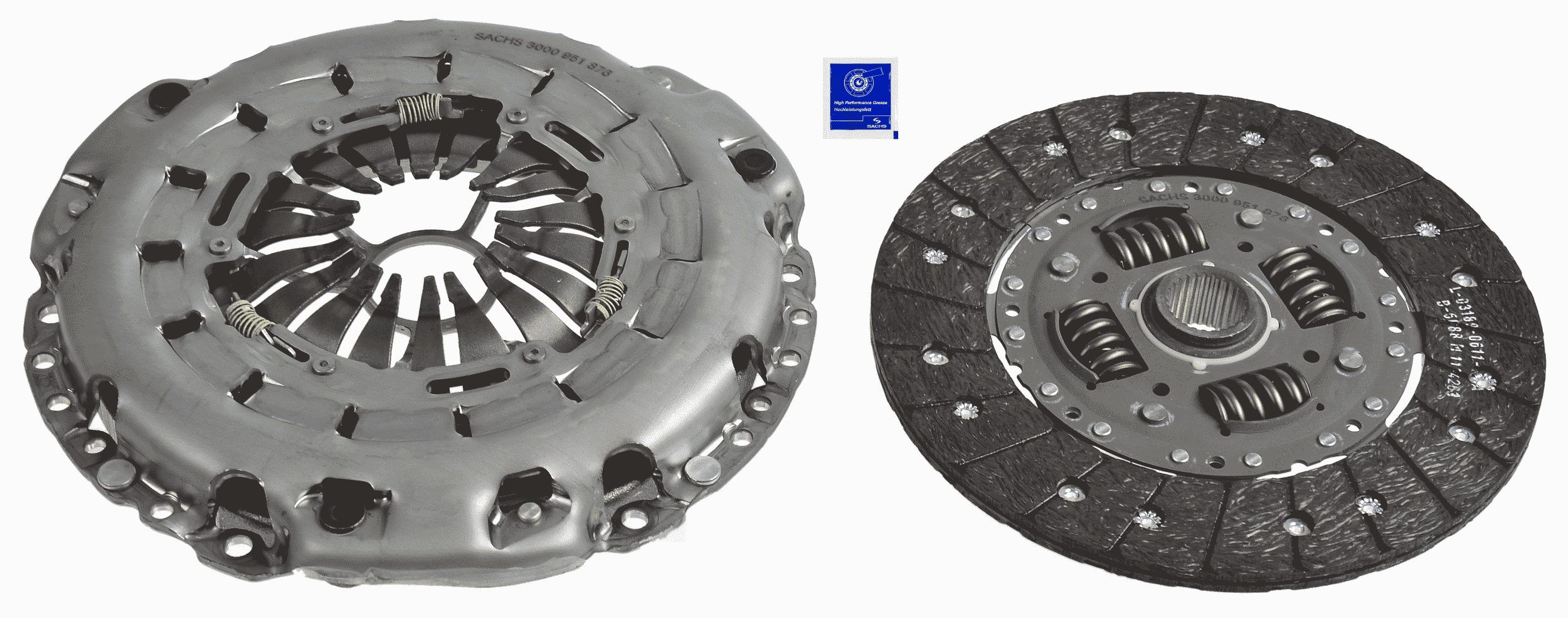 Selbsteinstellender Kupplungssatz (240mm) passt zu: VW CRAFTER 30-35, CRAFTER 30-50 2.5D 04.06-05.13