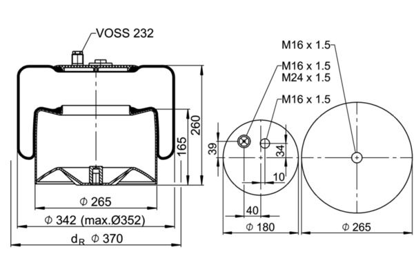 Federbalg, Luftfederung