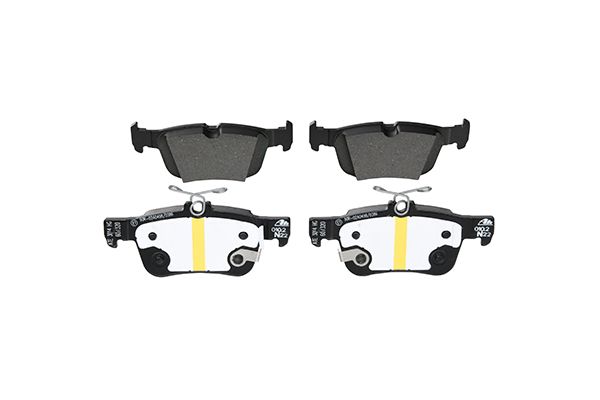 Bremsbelagsatz, Scheibenbremse