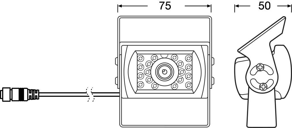 Rückfahrkamera, Einparkhilfe