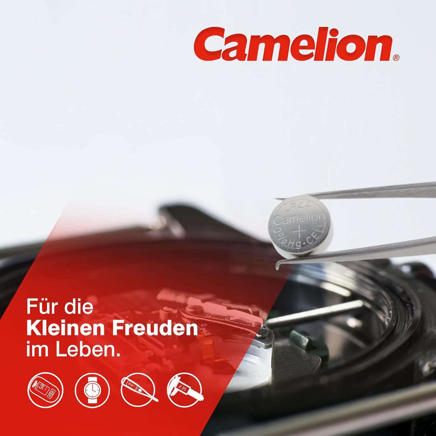 Camelion Alkaline Knopfzelle AG7 / LR57 / LR927 / 395 Batterien 10er Pack