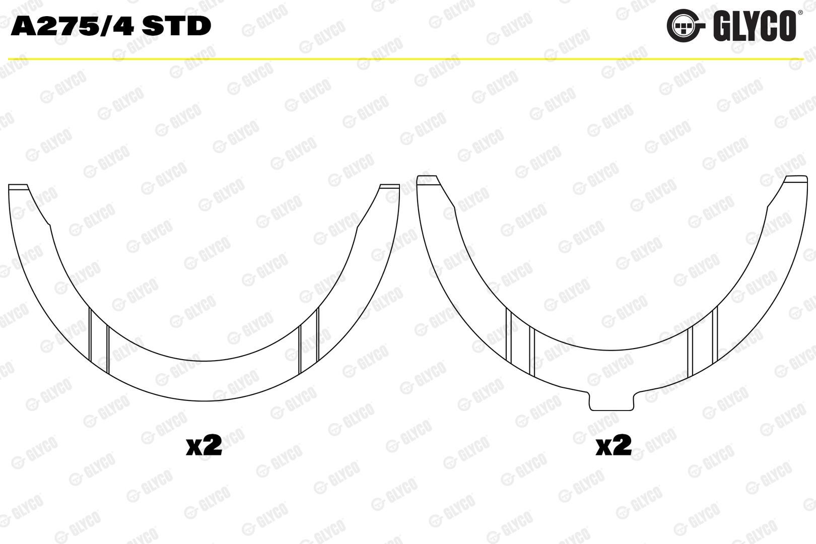 Distanzscheibe, Kurbelwelle