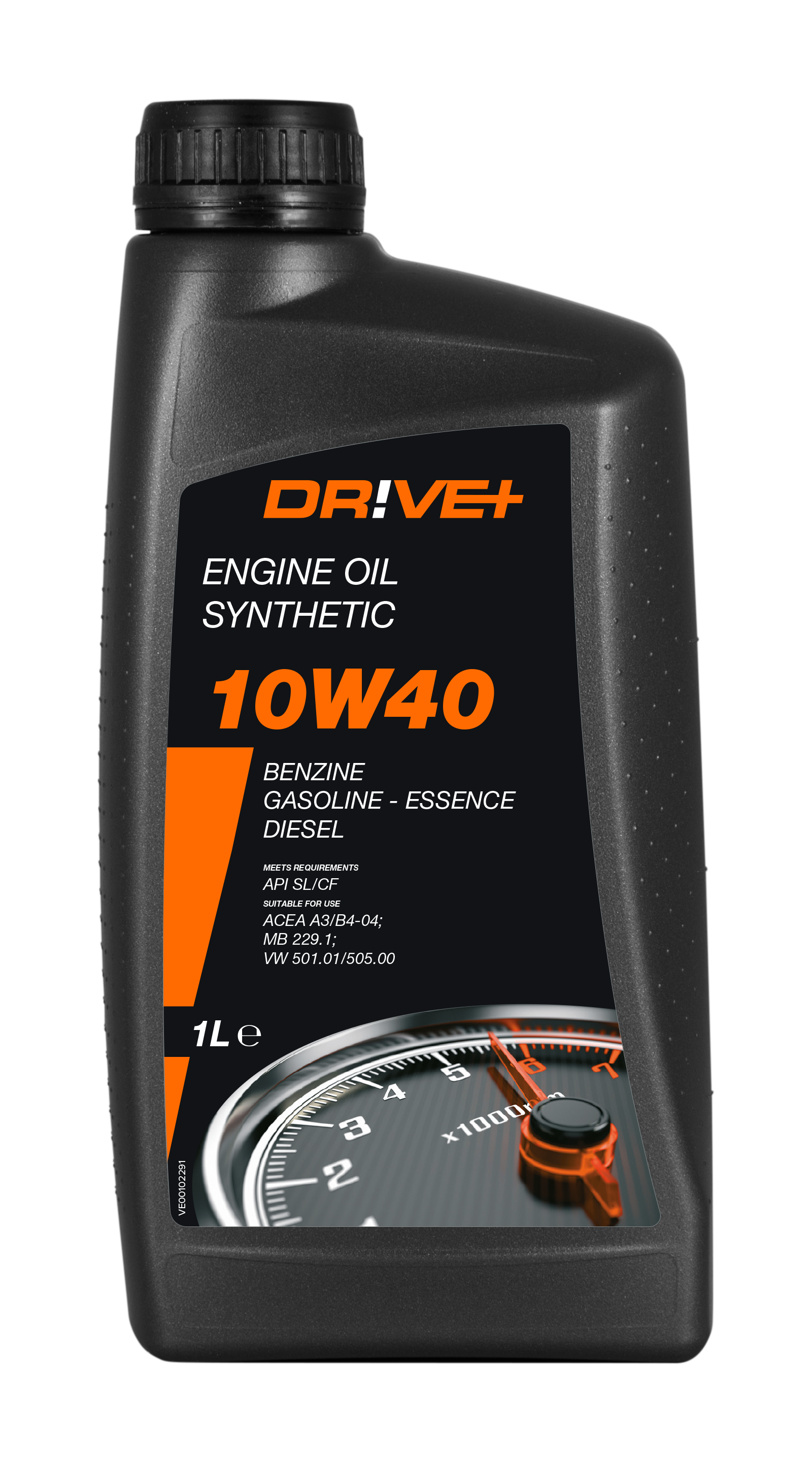 10W-40 Drive+ SL/CF Semi Synthetic Motoröl 1 Liter