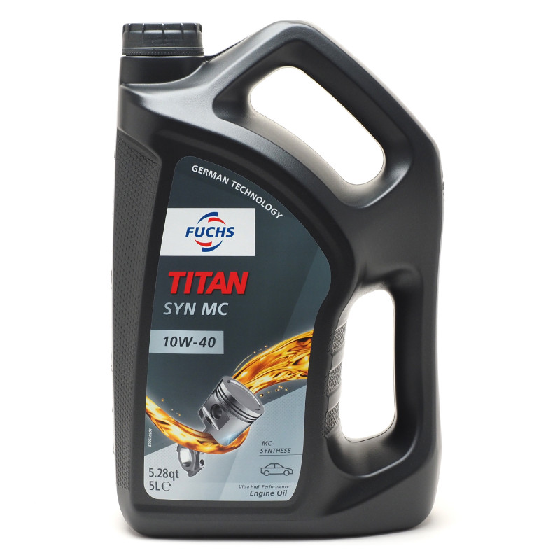 10W-40 Fuchs TITAN Syn MC Motoröl 5 Liter