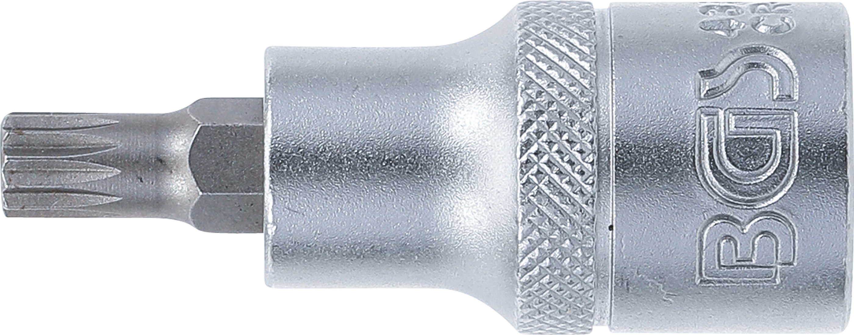 BGS Bit-Einsatz | Antrieb Innenvierkant 12,5 mm (1/2") | Innenvielzahn (für XZN) M8