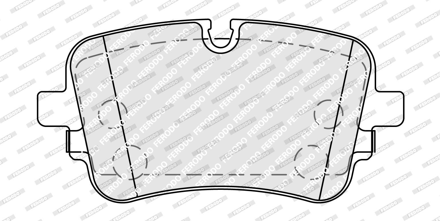 Bremsbelagsatz, Scheibenbremse