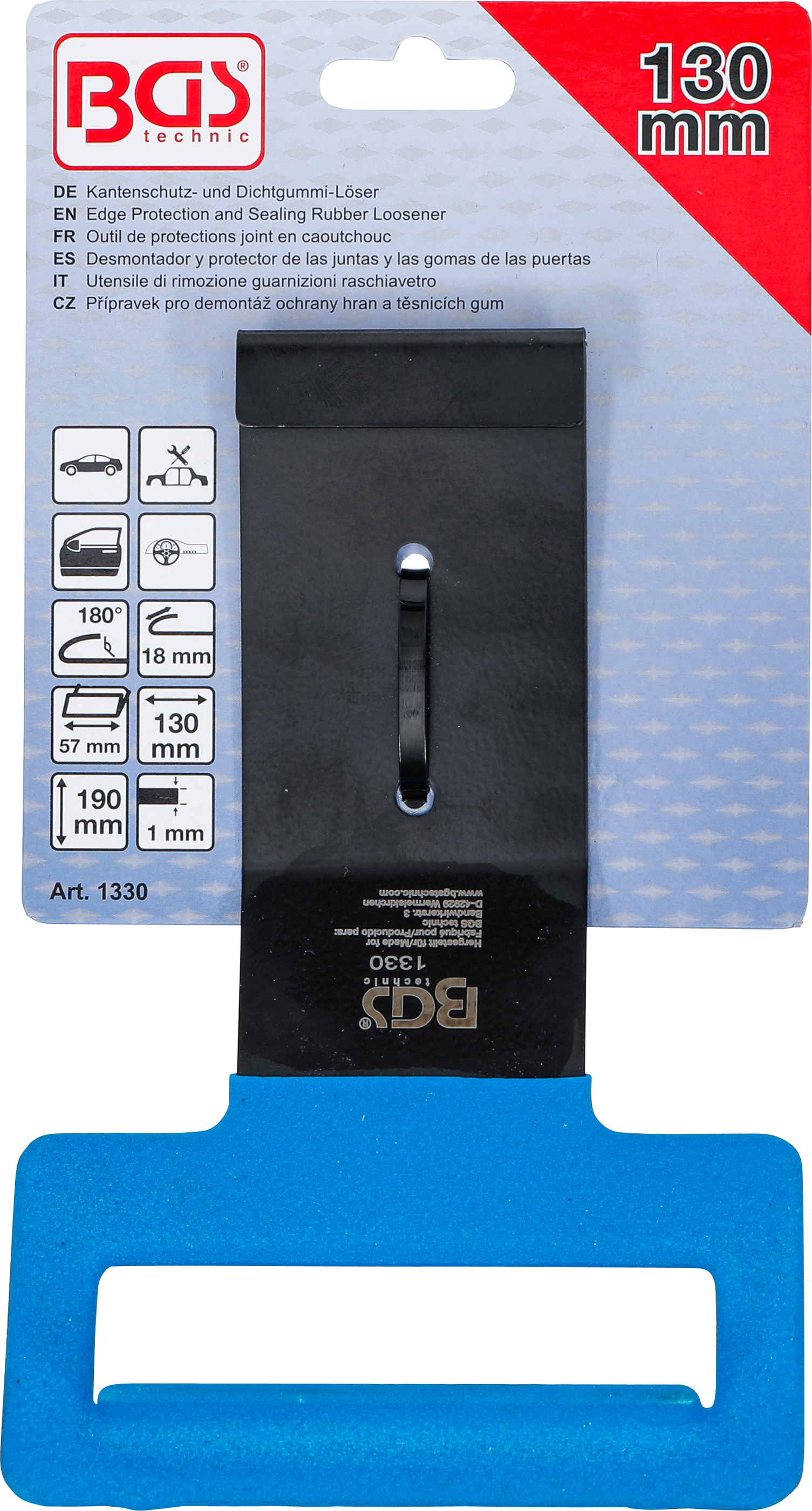 BGS Kantenschutz- und Dichtgummi-Löser