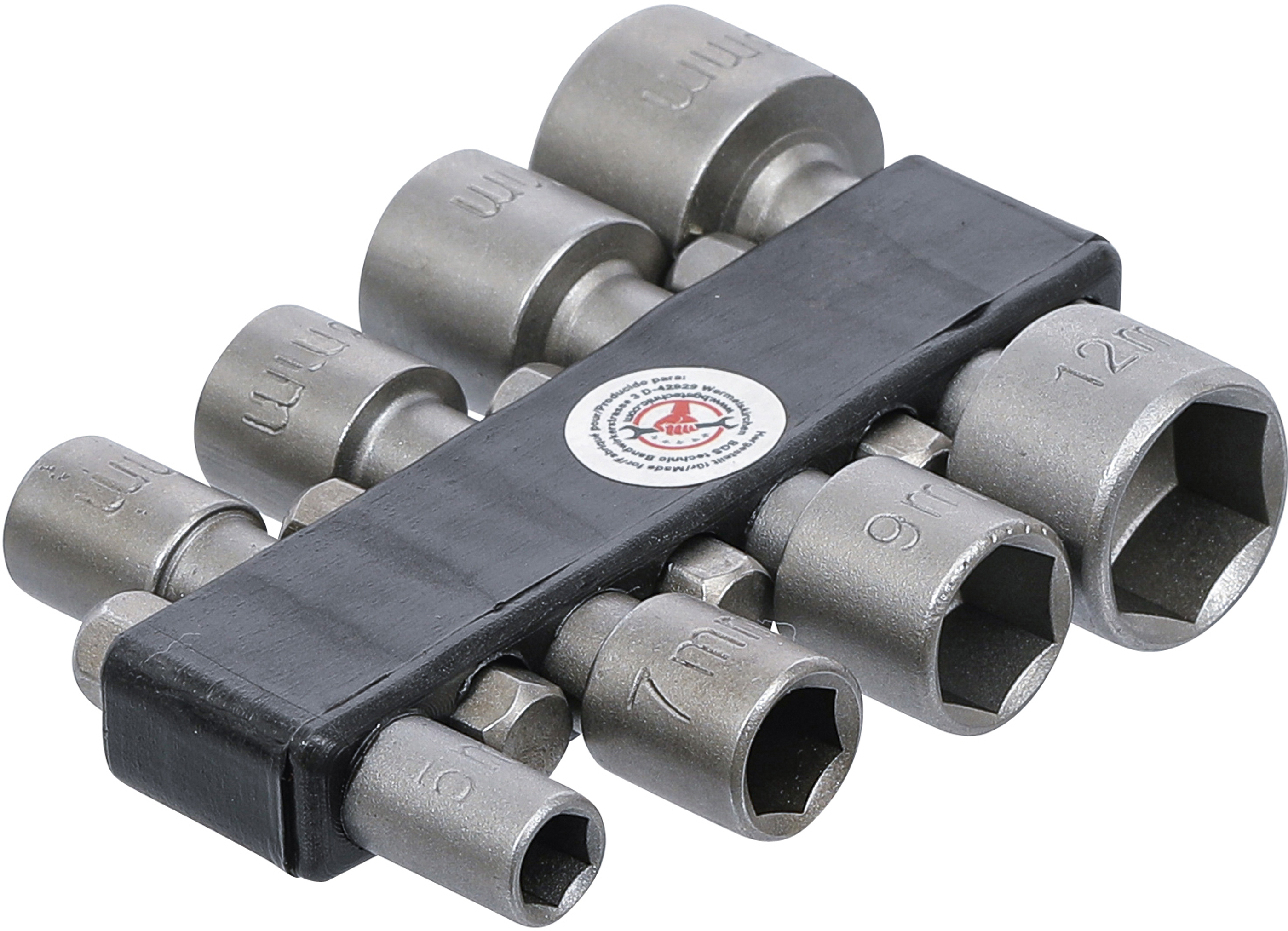 BGS Steckschlüssel-Bit-Satz | Antrieb Außensechskant 6,3 mm (1/4") | SW 5 - 13 mm | 8-tlg.