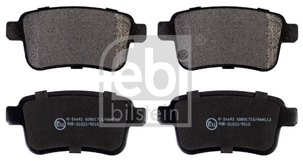 Bremsbelagsatz, Scheibenbremse