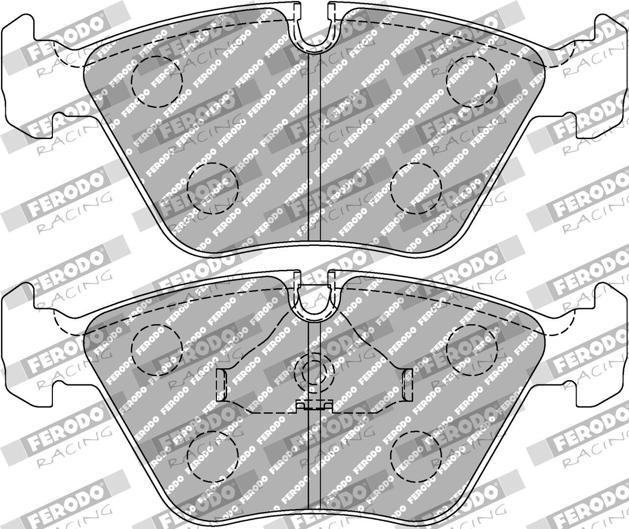 Bremsbelagsatz, Scheibenbremse