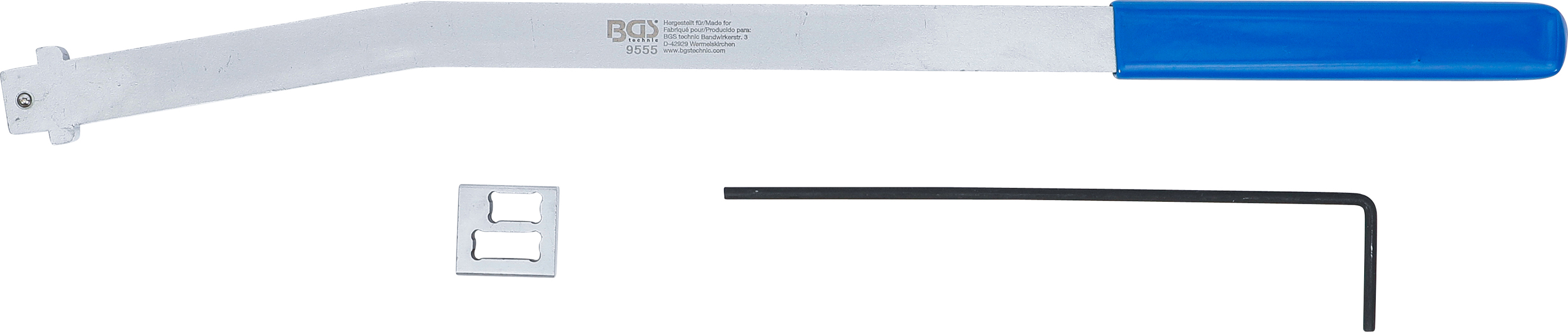 BGS Keilrippenriemenspanner-Werkzeug-Satz | für Citroen, Peugeot, Fiat, Ford 1.4L & 1.6L Diesel