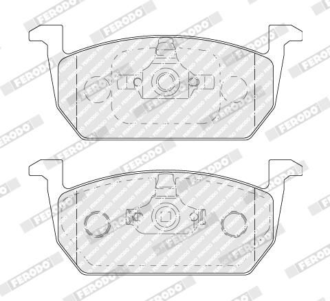 Bremsbelagsatz, Scheibenbremse