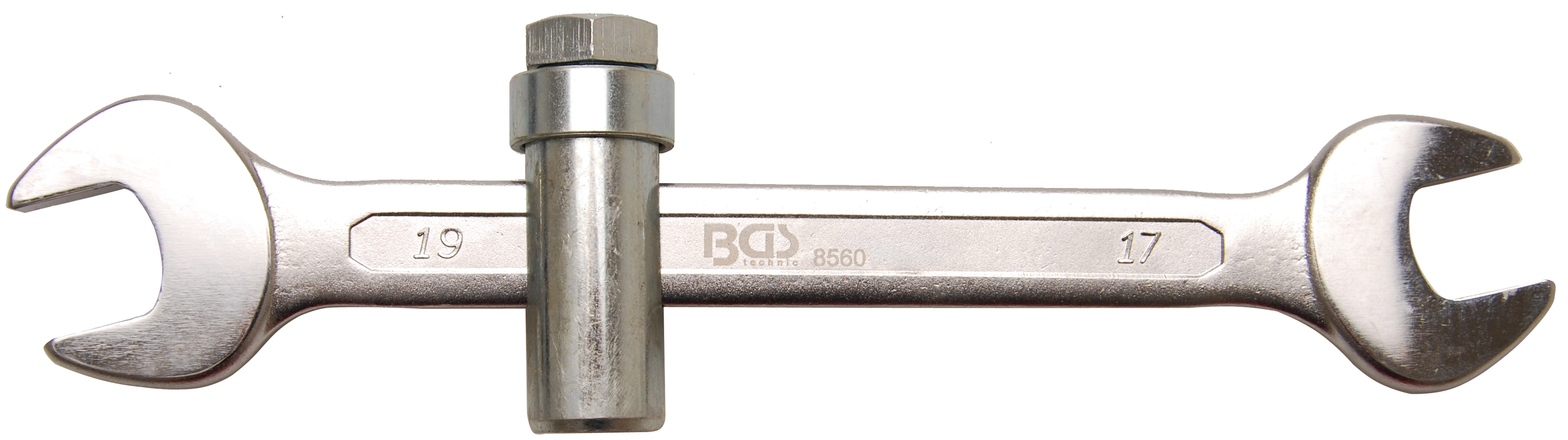 BGS Sanitärschlüssel | mit Schiebestück M10 | SW 17 x 19 mm