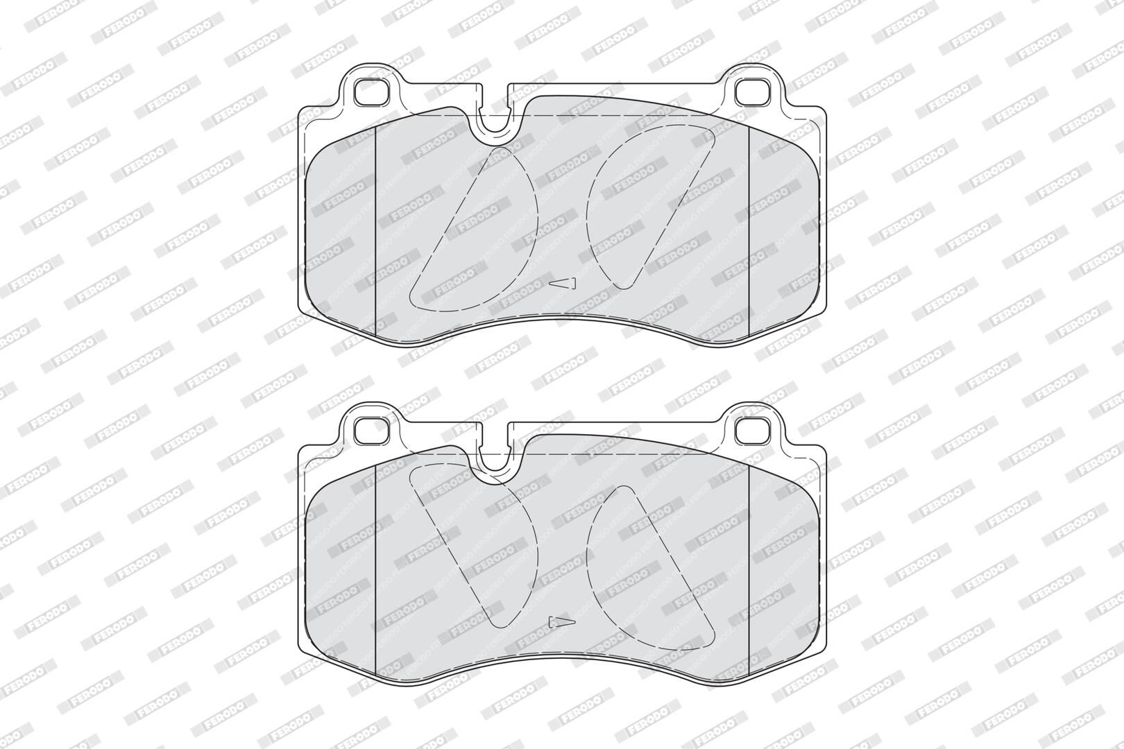 Bremsbelagsatz, Scheibenbremse