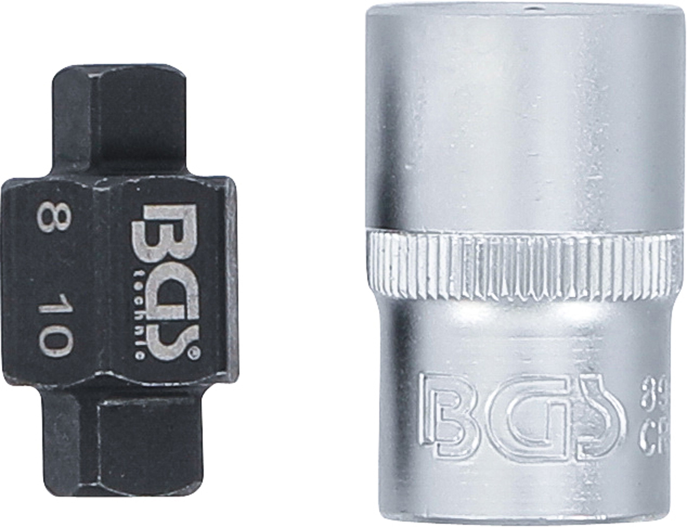BGS Ölablassschrauben-Einsatz | Vierkant | 8 mm / 10 mm