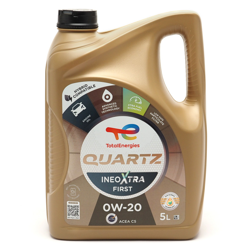 0W-20 Total Quartz Ineo Xtra First Motoröl 5 Liter